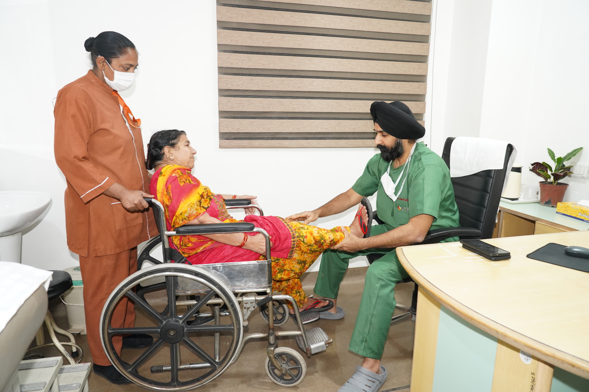 Complex trauma surgery and recovery care